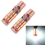 2 PCS T10 / W5W / 168 / 194 DC12V / 2.8W / 6000K / 200LM 27LEDs SMD-4014 Car Clearance Light, 27LEDs SMD-4014