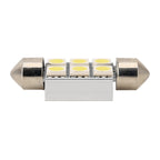 10 PCS 36mm DC12V / 2W / 7000K / 80LM 6LEDs SMD-5050 Car Reading Lamp, 36mm, 6LEDs SMD-5050