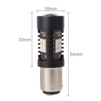 2 PCS 10.5W 1157-2835-21smd Red LED Car Brake Light Tail Light Bulb, DC 12-24V, 1157