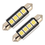 10 PCS 41mm DC12V / 1.7W / 7000K / 70LM 4LEDs SMD-5050 Car Reading Lamp, 41mm, 4LEDs SMD-5050