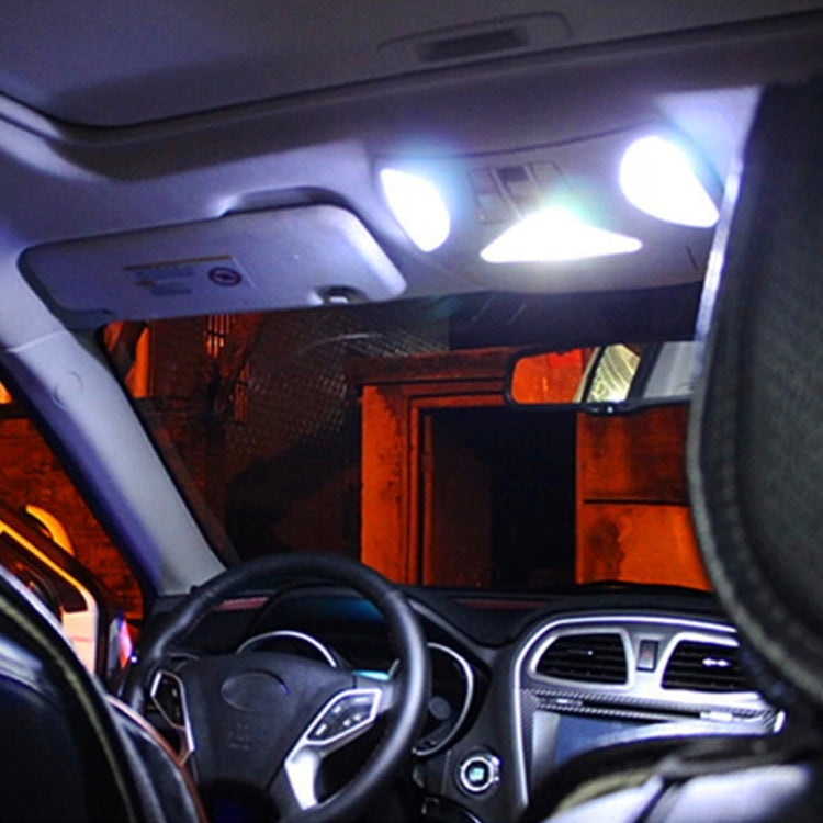 10 PCS 41mm DC12V / 1.7W / 7000K / 70LM 4LEDs SMD-5050 Car Reading Lamp, 41mm, 4LEDs SMD-5050