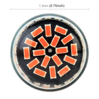 2 PCS 1156 / BA15S DC12V / 18W / 1080LM Car Auto Turn Lights with SMD-3014 Lamps, 1156 / BA15S