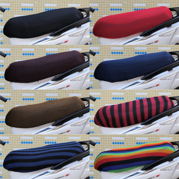 Waterproof Motorcycle Sun Protection Heat Insulation Seat Cover Prevent Bask In Seat Scooter Cushion Protect, Size: M, Length: 60-70cm; Width: 40-45cm, Size: M (Red + Black), Size: M (Red), Size: M (Blue), Size: M (Colour), Size: M (Black Red)         ...
