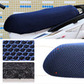 Waterproof Motorcycle Sun Protection Heat Insulation Seat Cover Prevent Bask In Seat Scooter Cushion Protect, Size: L, Length: 70-77cm; Width: 40-50cm, Size: L (Red + Black), Size: L (Red), Size: L (Blue), Size: L (Colour), Size: L (Black Red)         ...