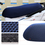 Waterproof Motorcycle Sun Protection Heat Insulation Seat Cover Prevent Bask In Seat Scooter Cushion Protect, Size: L, Length: 70-77cm; Width: 40-50cm, Size: L (Red + Black), Size: L (Red), Size: L (Blue), Size: L (Colour), Size: L (Black Red)         ...