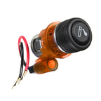 Car 10A 12V European Standard Cigarette Lighter Full Assembly with Light