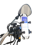 Motorcycle X Shape Aluminum Alloy Phone Bracket 5V 2.1A Phone Charger, CS-416A3