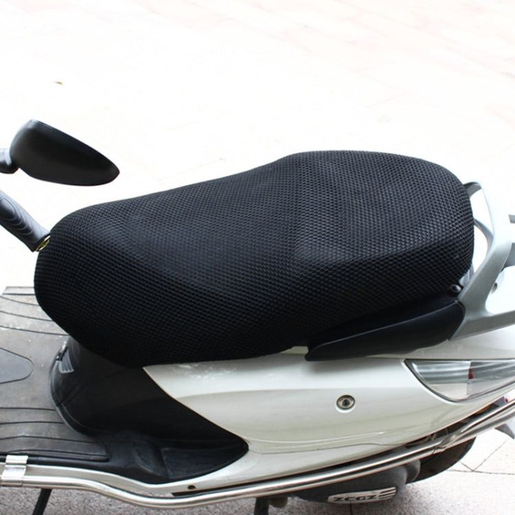 Motorcycle Breathable Sunscreen Double Layer 3D Honeycomb Small Hole Polyester Cushion Mesh, Size: M, Length: 80cm; Width: 51cm, Size: M