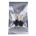 2 PCS T25/3157 10W 1000 LM 6000K White + Yellow Light Turn Signal Light with 20 SMD-5730-LED Lamps And Len. DC 12-24V, T25 with 20 SMD-5730-LED Lamps