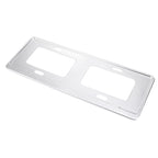 2 PCS Car License Plate Magnesium Alloy Bracket Frame Holder Stand Mount(Silver), Magnesium Alloy Bracket