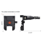 Portable Motorcycle Aluminium Alloy USB Charger Mobile Phone Holder, Handlebars Version, 3089