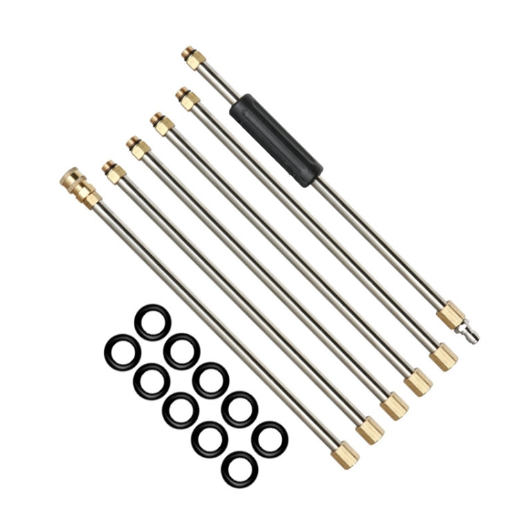 6 PCS High Pressure Washer Extension Water Gun Power Washer, 6 in 1 Extension Water Gun