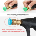 High Pressure Car Wash Gun Jet Nozzle Washer Accessories, Nozzle Angle: 15 Degree, Nozzle Angle: 15 Degree
