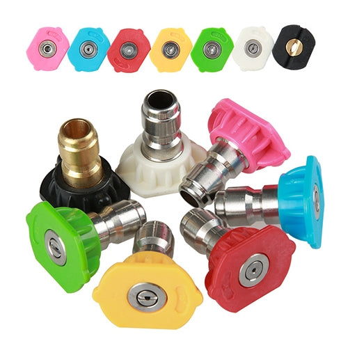 High Pressure Car Wash Gun Jet Nozzle Washer Accessories, Nozzle Angle: 25 Degree, Nozzle Angle: 25 Degree