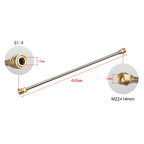 High Pressure Car Wash Gun Water Spray Jet Lance with 5 Nozzles, High Pressure Spray Gun with 5 Nozzles