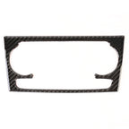 Carbon Fibre Car Air Conditioning Switch Panel Decorative Sticker for Audi Q3 2013-2018, Air Conditioning Switch Panel
