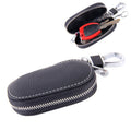 Universal Leather Crocodile Texture Waist Hanging Zipper Wallets Key Holder Bag (No Include Key)
