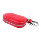 Universal Leather Crocodile Texture Waist Hanging Zipper Wallets Key Holder Bag (No Include Key)