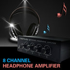 LINEPAUDIO A966 Pro Eight-channel Headphone Amplifier  Headphone Distributer Signal Amplifier, A966