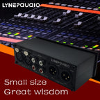 LINEPAUDIO A967 Full-balanced Passive PreAmp Active Speaker Two-channel Volume Controller, A967