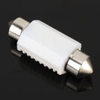 2 PCS 36mm DC12V 1.7W 6000K 135LM 2LEDs SMD-3030 Car Reading Lamp, with Decoder, 36mm, with Decoder