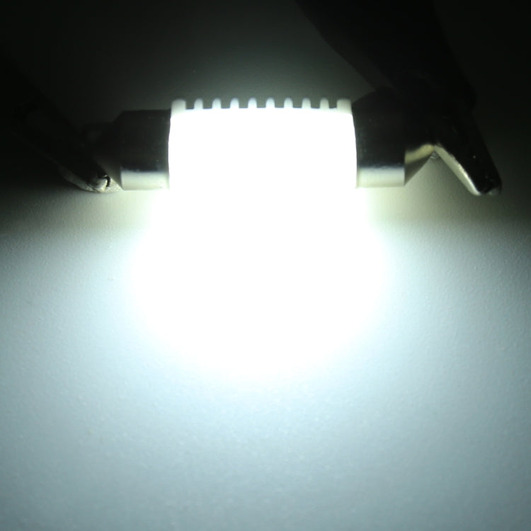 2 PCS 41mm DC12V 1.7W 6000K 135LM 2LEDs SMD-3030 Car Reading Lamp, with Decoder, 41mm, with Decoder