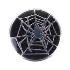 4 PCS Spider Metal Car Sticker Wheel Hub Caps Centre Cover Decoration, Spider