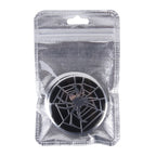 4 PCS Spider Metal Car Sticker Wheel Hub Caps Centre Cover Decoration, Spider