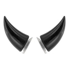 2 PCS Motorcycle Helmet Devil Decoration Motorbike Helmet Suction Cups Horns Decoration Headwear Sucker
