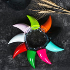 2 PCS Motorcycle Helmet Devil Decoration Motorbike Helmet Suction Cups Horns Decoration Headwear Sucker