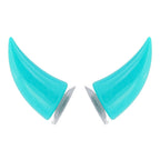 2 PCS Motorcycle Helmet Devil Decoration Motorbike Helmet Suction Cups Horns Decoration Headwear Sucker