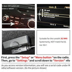 Car Wireless MMI 3G+ Bluetooth AUX Audio Cable Wiring Harness for Audi AMI / Volkswagen MDI, For Audi AMI / Volkswagen MDI