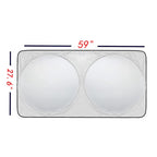 General Purpose Poncho Car Sun Visor Before The File, Size: 150cm x70cm, 150x70cm