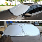 General Purpose Poncho Car Sun Visor Before The File, Size: 150cm x70cm, 150x70cm