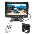PZ612-AHD IP67 120 Degree Car AHD 1080P 2 Megapixels 7 inch 1-Way Rearview Mirror Monitor, Night Vision Full Color, PZ612-AHD