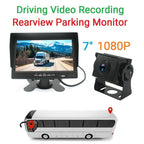 PZ612-AHD IP67 120 Degree Car AHD 1080P 2 Megapixels 7 inch 1-Way Rearview Mirror Monitor, Night Vision Full Color, PZ612-AHD