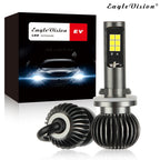 2 PCS EV15 880 / 881 DC9-32V / 6W / IP67 Car LED Double Color Fog Light, Cold White Light  + Amber Light, EV15 880 / 881