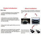 2 PCS EV15 H8 / H11 DC9-32V / 6W / IP67 Car LED Double Color Fog Light, Cold White Light + Amber Light, EV15 H8 / H11