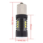 2 PCS MZ 10W 1080LM 5500K 1156 12 XB-D LED Car Brake Lights BA15S Reverse Lamps Car Tail Parking Light Auto Turn Signals, DC 12-24V, 1156