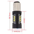 2 PCS MZ 10W 1080LM 5500K 1157 12 XB-D LED Car Brake Lights BAY15D Reverse Lamps Car Tail Parking Light Auto Turn Signals, DC 12-24V, 1157
