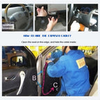 A200 OBD2 3.5 inch Vehicle-mounted Head Up Display Security System, Support Car Speed / Engine Revolving Speed Display / Water Temperature / Voltage, A200