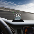 A900 OBD2 3.5 inch Vehicle-mounted Head Up Display Security System, Support Car Speed / Engine Revolving Speed Display / Water Temperature / Voltage / Driving Mileage, A900