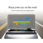 H6 Multi-function Car Smartphone Navigation Head Up Display Holder for 6 Inch Smartphone, H6
