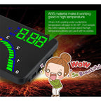 T100 OBD2 4 inch Vehicle-mounted Head Up Display Security System, Support Car Speed / Engine Revolving Speed Display / Instantaneous Fuel Consumption / Detection and Elimination Fault Code, T100