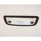 Car Rear Dome Light Panel Carbon Fiber Decorative Sticker for Mercedes-Benz W204 2007-2013, Rear Dome Light Panel