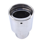 6046 Car Automobile Exhaust Pipe Muffler Modification Stainless Steel Tail Pipes (Inner Diameter 61mm), 6046  61mm