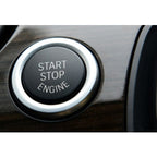Car Start Stop Engine Button Switch Replace Cover 61319153832 for BMW 5 / 6 / 7 Series F Chassis without Start and Stop 2009-2013