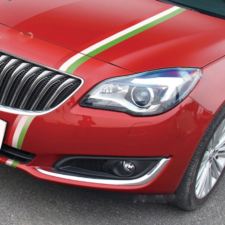 5m Italy Flag Car Plastic Wrap Sticker Decal Film, Italy Flag/5m