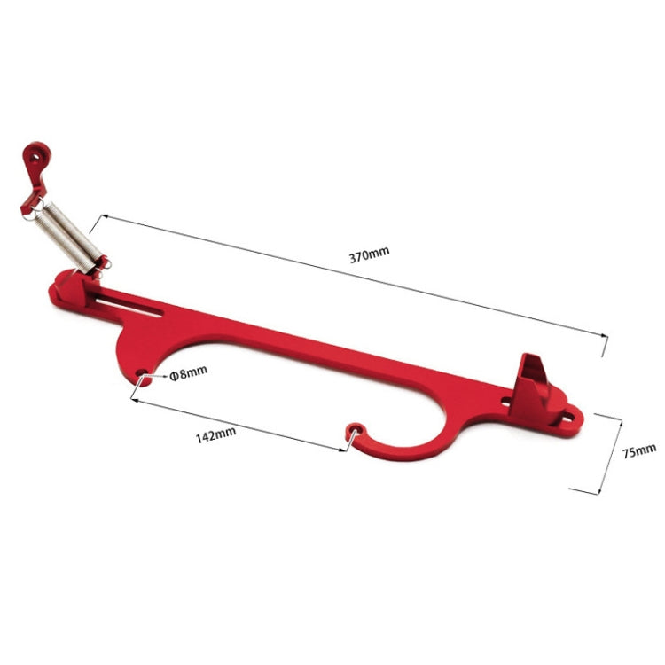 Car Modification Throttle Base Cable Base Section Aluminum Alloy Throttle Cable