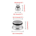 5 PCS Car Modified Inlet Manifold Swirl Flap Blanks Intake Manifold Valve Cylinder Head Screw X8R0077 / 55210202 / 55210201 for Alfa Romeo, For Alfa Romeo
